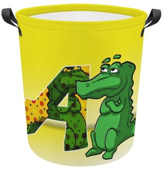 Waterdichte Wasmand Voor Organiseren Krokodil Box Organizer Voor Vuile Kleren Speelgoed Opslag Emmer Inklapbare Opslag Wasmand