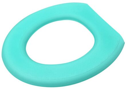 Waterdichte Wc Zitkussen Winter Verdikking Plakken Wc Ring Universele Foam Wc Sticker Wasbare Wc groen