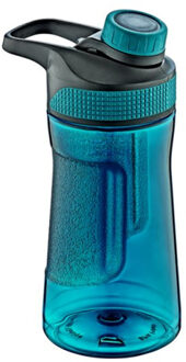 Waterfles / drinkfles / sportfles Aquamania - blauw - 530 ml - kunststof - bpa vrij