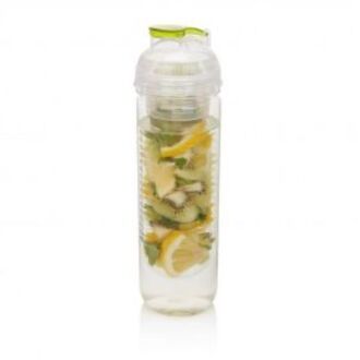 Waterfles met infuser - Groen