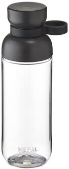 waterfles vita 500 ml - nordic black Zwart