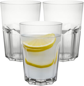 Waterglas Sofia - SAN kunststof - 40 cl - onbreekbaar - herbruikbaar - waterglazen