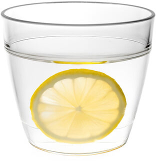Waterglas stapelbaar - SAN kunststof - 24 cl - onbreekbaar - herbruikbaar - waterglazen