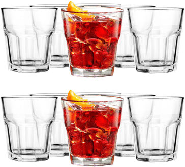 Waterglazen - 18x - Krakau - 305 ml - glas - drinkglazen