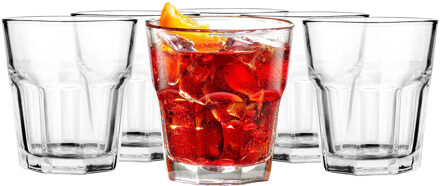 Waterglazen - 6x - Krakau - 305 ml - glas - drinkglazen Transparant