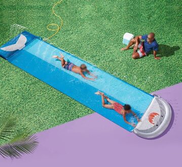 Waterglijbaan Zomer Water Speelgoed Glijbaan Spray Water Functie Interactieve Spelletjes Voor Kinderen Gazon Sprinkler
