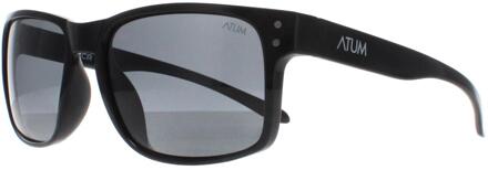 Waterhouse C1 glanzend zwarte rookgrijze zonnebril - One Size