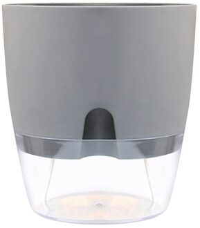 Watering Planter Plastic Clear Self Watering Bloempot Water Opslag Wastafel Opknoping Planter Mand Mand Mand Bloem Creatieve 8.2cm