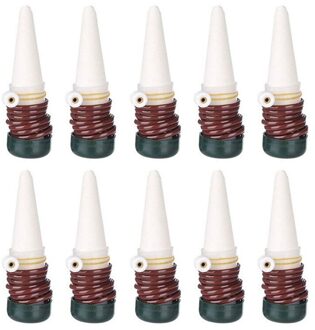 Watering Stakes,10 Pack Indoor Automatische Drip Bevloeiing Irrigatie Apparatuur Tool Voor Plant Waterer Keramische Probes Housepl