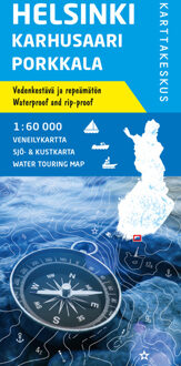 Waterkaart Helsinki Karhusaari Porkkala | Karttakeskus