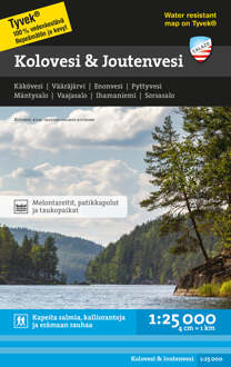Waterkaart Sjö- och kustkartor Kolovesi & Joutenvesi | Finland | Calazo