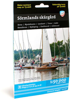 Waterkaart Sjö- och kustkartor Sörmlands skärgård | Zweden | Calazo