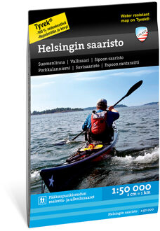 Waterkaart - Wandelkaart Sjö- och kustkartor Helsingin saaristo | Finland | Calazo