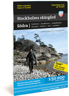 Waterkaart - Wandelkaart Sjö- och kustkartor Stockholms skärgård - Södra Mälaren | Zweden | Calazo