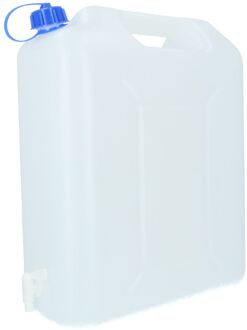 Waterkan Met Kraan Wit 20l