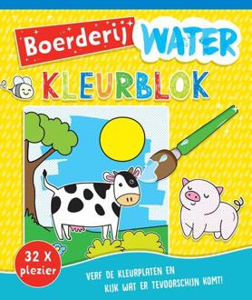 waterkleurblok Boerderij junior papier