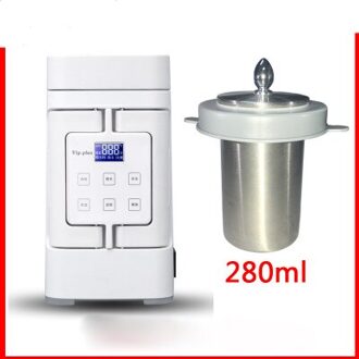 Waterkokers Mini Water Fles Draagbare Reizen Thermos Mok Melk Kokend Cup Smart Theepot Thermostaat Water Stoofpot Soep Cup Rood / US adapter