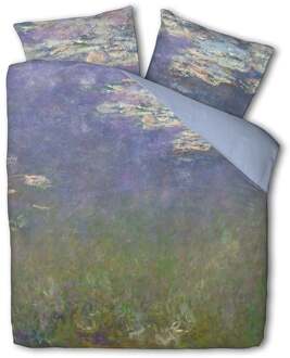 Waterlelies Dekbedovertrek - Lits-jumeaux - Art Collectie - 240x200 cm - Katoen/Satijn