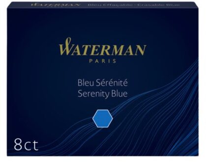 Waterman Inktpatroon Waterman nr23 lang blauw
