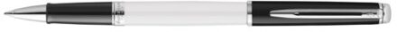Waterman Rollerpen waterman hémisphère colour blocking Black en white ct fijn