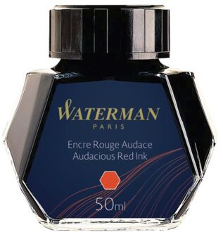 Waterman Vulpeninkt Waterman 50ml standaard rood