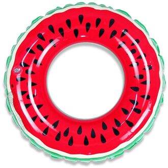 Watermeloen Opblaasbare Volwassen Kinderen Zwemmen Ring Opblaasbaar Zwembad Float Cirkel Opblaasbare Zitplaatsen Drijvende 90