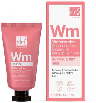 Watermeloen Superfood 2-In-1 Reinigingsgel & Makeupverwijderaar 30ml - One Size