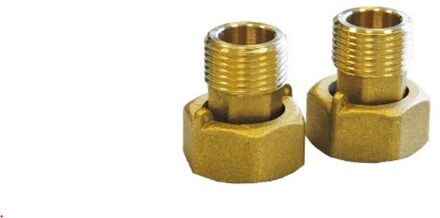 Watermeter fitting, 3/4"H x 3/4"ET (2x) - 98858331