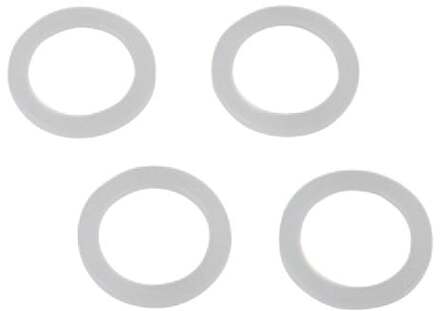 Watermeter pakking, rubber, 17 x 24 x 2 mm, voor 1/2" 3/4" (4x) - 98697100
