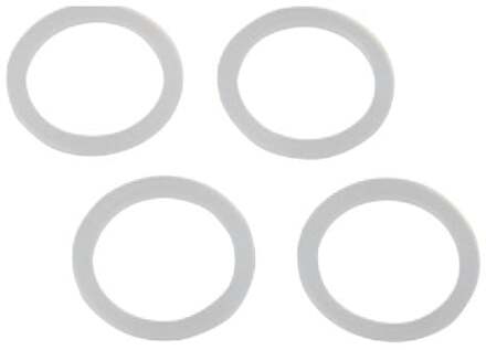 Watermeterpakking, rubber, 23 x 29,5 x 2 mm, voor 3/4" 1" (4x) - 98697110