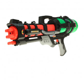 Waterpistool/machinegeweer - XXL size - extra groot waterreservoir - 60 cm - Topmodel - Kleddernat - Waterpistolen Multikleur