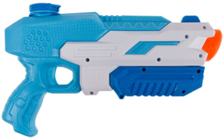 Waterpistool/waterpistolen blauw 30 cm - Waterpistolen