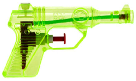 Waterpistool/waterpistolen groen 13 cm - Waterpistolen