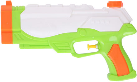 Waterpistool/waterpistolen groen 24,5 cm - Waterpistolen