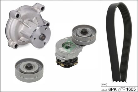 Waterpomp + Multi V-riemset 529033031