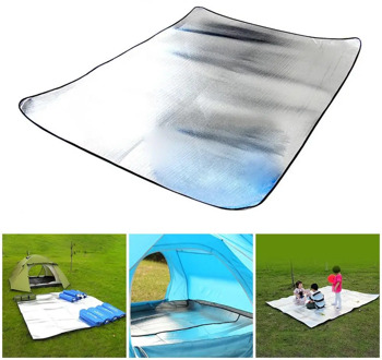 Waterproof Aluminum Foil EVA Camping Mat Foldable Folding Sleeping Picnic Beach Mattress Outdoor Mat Pad