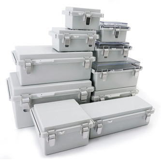 Waterproof Electrical Junction Box With Hasp Outdoor Sealed Switch Power Plastic Enclosure Case Electrical Distribution boxes