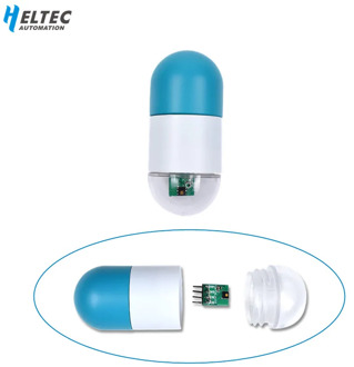 waterproof IP67 New Heltec Lora Node ASR650x Capsule Sensor for arduino light intensity/ temperature and humidity/air quality