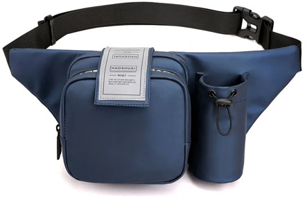 Waterproof Man Waist Bag Fashion Nylon Chest Pack Outdoor Sport Crossbody Bag Large Capacity Unisex Belt Bags Hip Waist Packs