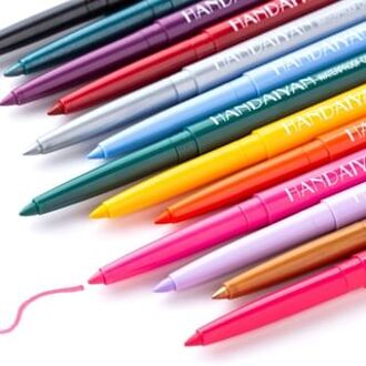 Waterproof Matte Gel Eyeliner - 10 Colors 10# Dark Purple - 0.2g