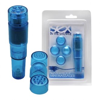 Waterproof Mini Massager - Blauw
