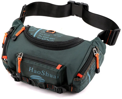 Waterproof Nylon Men Waist Pack Bum Sling Chest Bag Multi-purpose Travel Military Male Shoulder Messenger Hip Belt Fanny Bags