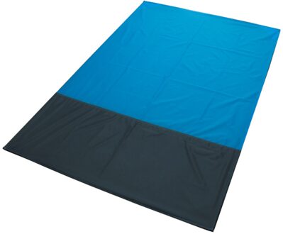 Waterproof Pocket Beach Blanket Folding Camping Mat Mattress Portable Lightweight Mat Outdoor Picnic Mat Sand Beach Mat blauw