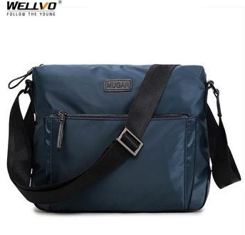Waterproof Shoulder Bag Men Oxford Large Capacity Leisure Crossbody Messenger Bags for Men Bag Casual Office Travel Satchel X28C