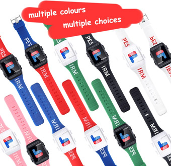 Waterproof Square Kids Boy Watch Fashion Colorful Silicone Strap Led Men Women Sports Digital Wristwatches 2019 New Unisex Clock