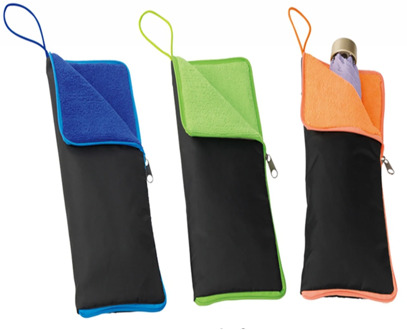 Waterproof Umbrella Storage Organizer Cover Case Folding Umbrella Bag Super Water-Absorbent Umbrella Cover