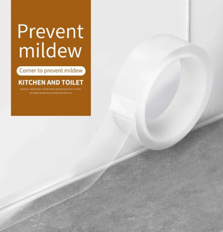 Waterproof Wall Sealing Strip Kitchen Caulk Tape Bathroom Protect Transparent UK Kitchen Sink Waterproof Self-adhesive Pool Seal