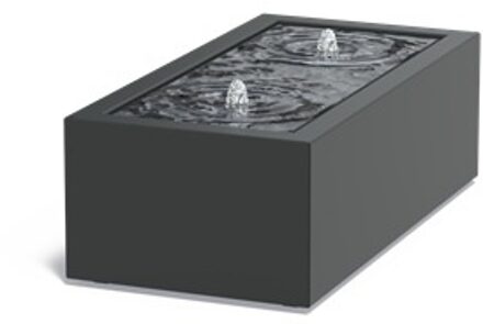 Watertafel aluminium 120x60x40 cm