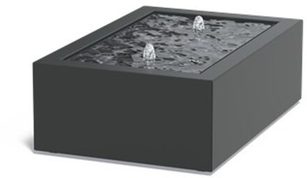 Watertafel aluminium 120x80x40 cm