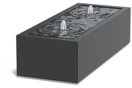 Watertafel aluminium 150x60x40 cm